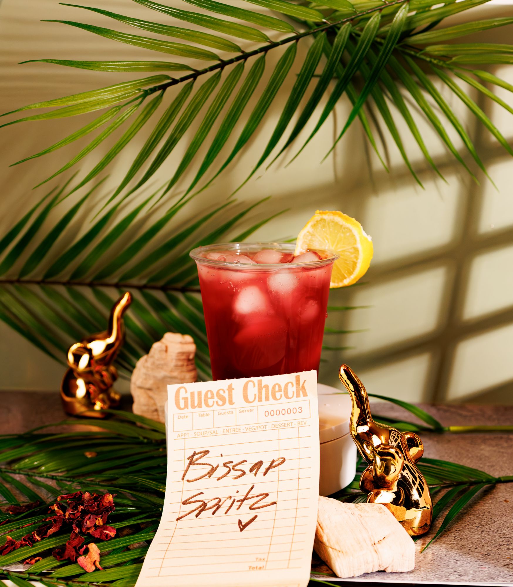 Bissap Spritz.
