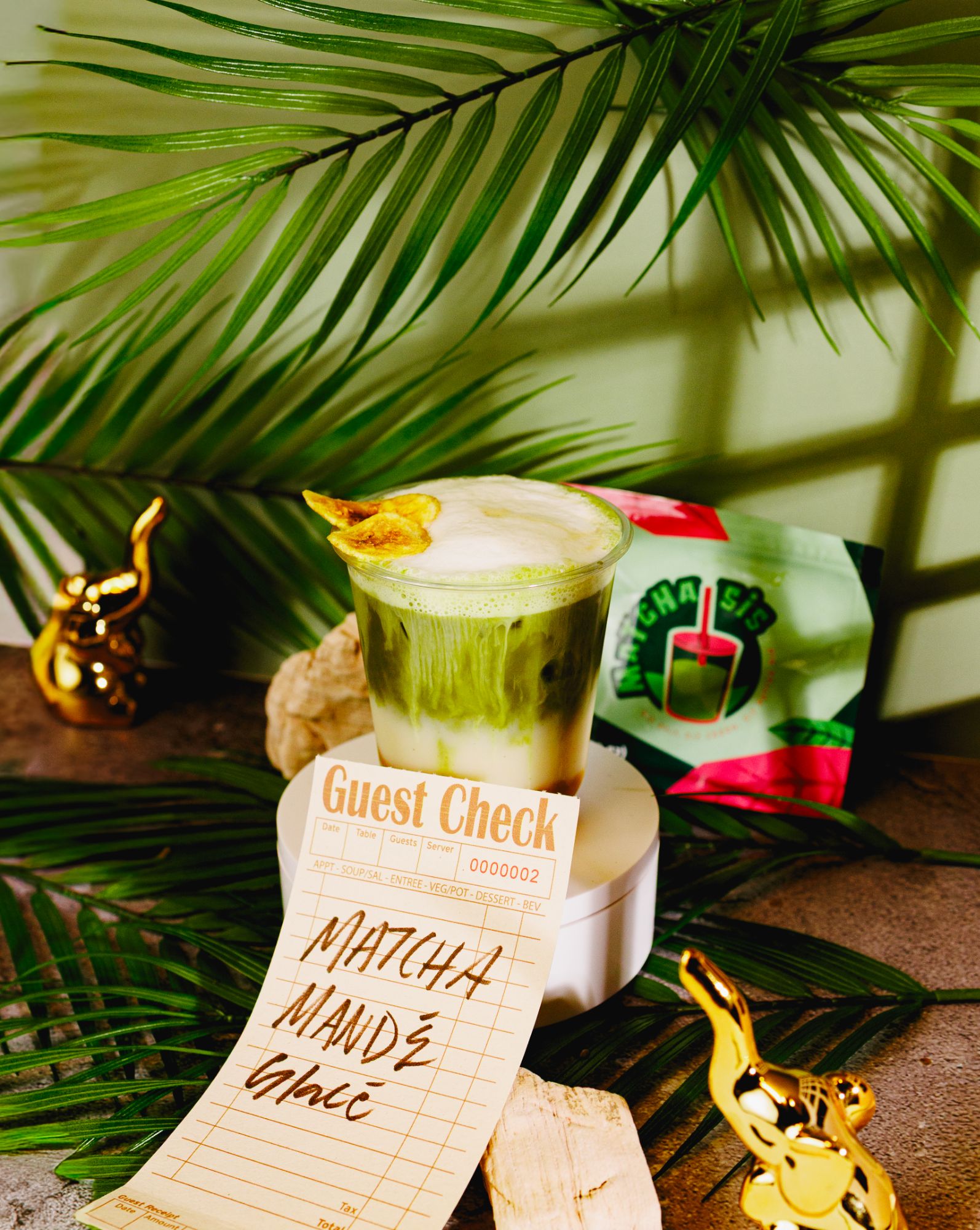 Matcha Mandé Glacé.